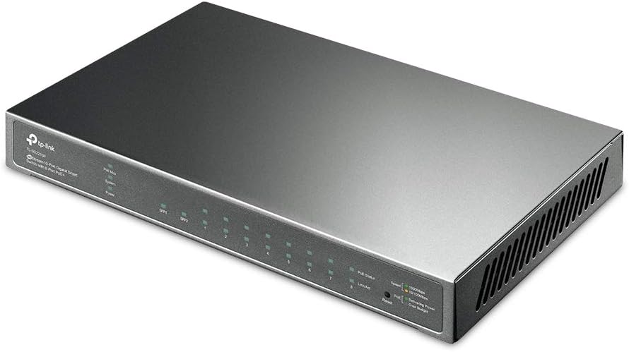 TP-Link TL-SG2210P 8-Port Gigabit Smart Managed PoE Switch