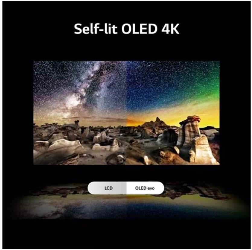 LG C3 OLED65C3AUA 65-Inch 4K Smart OLED evo TV (Renewed)