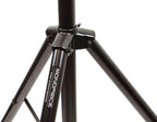 Monoprice Air Cushioned PA Speaker Stands - Heavy Duty Steel Pair