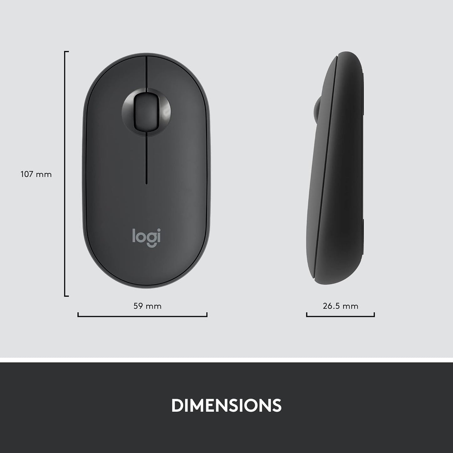 Logitech 920-009437 MK470 Slim Wireless Keyboard Mouse Combo