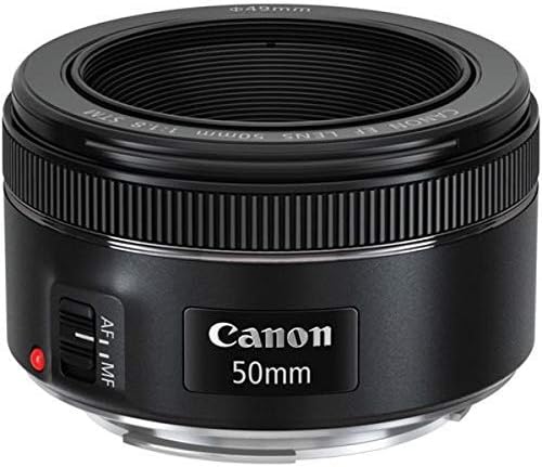 Canon EF 50mm f/1.8 STM Portrait & Travel Lens Kit Renewed