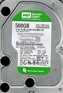 Western Digital WD5000AACS 500GB Hard Drive — main product image