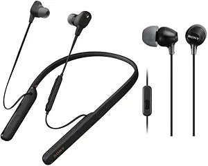 Sony WI-1000XM2 Wireless Headphones - Noise Cancelling Black — main product image