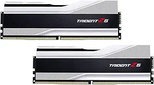 G.Skill F5-6000U4040E16GA2-TZ5S Trident Z5 32GB DDR5 6000MHz - Metallic Silver