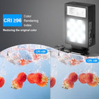 Generic LED Camera Fill Light with Adjustable 2500K–6500K Color