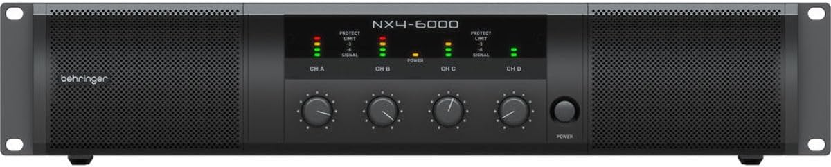 Behringer NX4-6000 4-Channel Power Amplifier