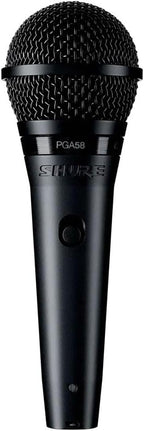 Shure PGA58BTS Vocal Microphone Kit with Stand & Cable