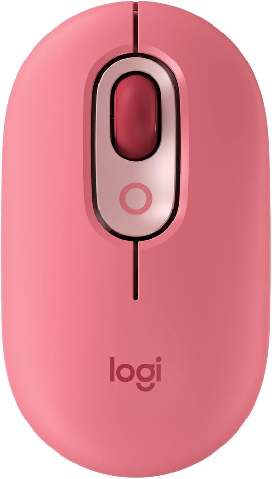 Logitech POP Mouse Heartbreaker Rose Wireless Emoji