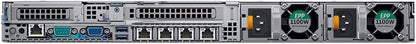 Dell R640 PowerEdge 1U Rack Server - Dual Xeon, 256GB, 7.68TB SSD (Renewed)