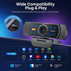 Galyimage 922Max 4K Webcam with PDAF Autofocus and Privacy Cover