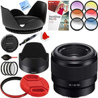 Sony E7SNSEL50F18F FE 50mm f/1.8 Lens Bundle