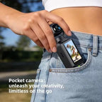Generic 4K Ultra HD Pocket Camera with Rotatable Screen