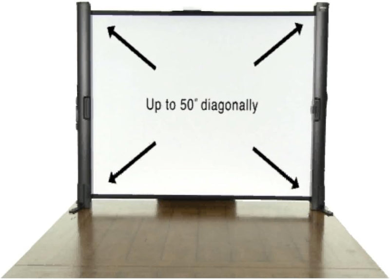 Epson ES1000: Ultra Portable Tabletop Projection Screen, 50