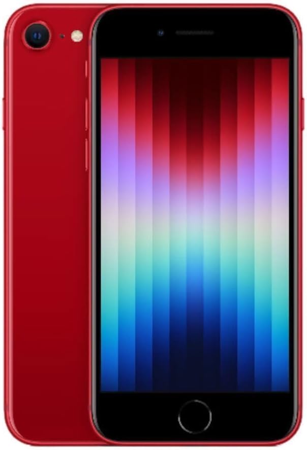 Apple A2595 iPhone SE 3rd Gen 64GB Red Renewed — main product image