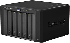 Synology DX513 5-Bay Expansion Unit 5TB RED Drives