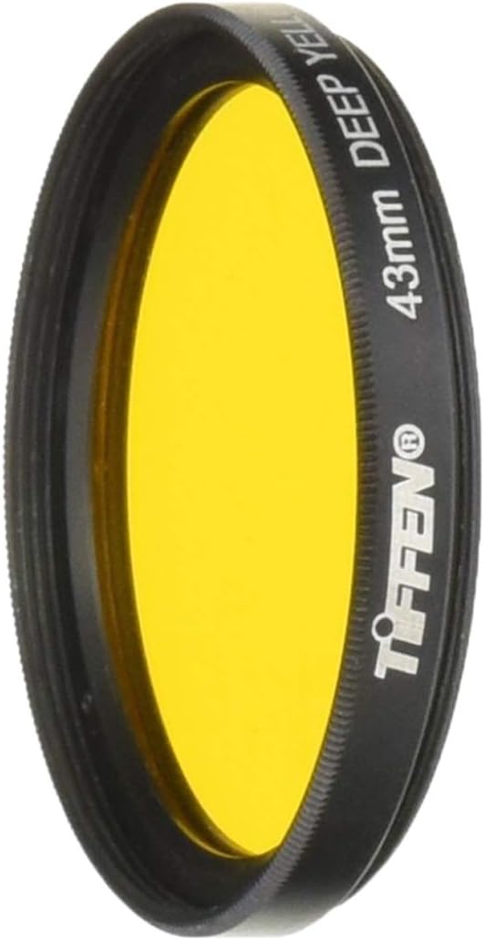 Tiffen 43DY15 43mm Deep Yellow 15 Camera Filter