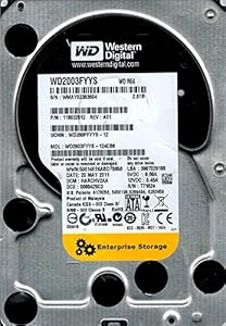 Western Digital WD2003FYYS 2TB Enterprise SATA Hard Drive — main product image