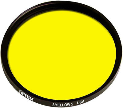 Tiffen B60 #8 Yellow Glass Bayonet Mount Filter
