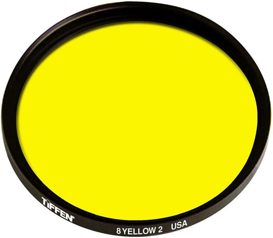 Tiffen B60 #8 Yellow Glass Bayonet Mount Filter