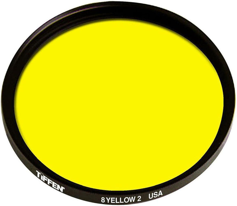 Tiffen B60 #8 Yellow Glass Bayonet Mount Filter — main product image