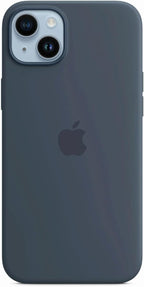 Apple iPhone 14 Plus Silicone Case Storm Blue MagSafe