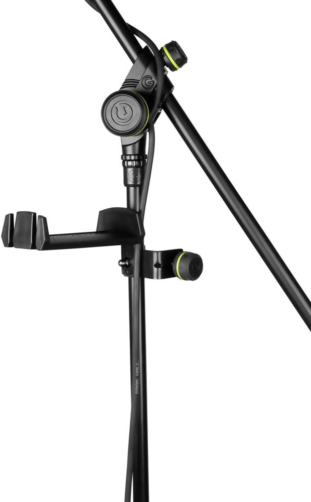Gravity HP HMS 01 B Microphone Stand Headphones Hanger - Black