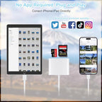 SZHAIYIJIN SD & MicroSD Card Reader for iPhone and iPad