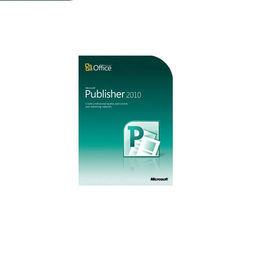 Microsoft 164-06233 Publisher 2010 - Publication Software