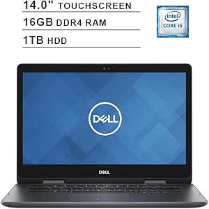 Dell Inspiron 5000 14-inch 2-in-1 Touchscreen Laptop Renewed