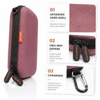 DSDFPFG Hard Shell Small Electronics Carrying Case
