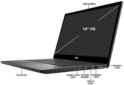 Dell Latitude 7480 14" Touchscreen Ultrabook i5 SSD Renewed