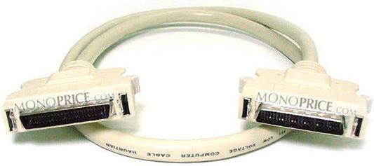 Monoprice 100745 6ft HPDB50 Male/Male SCSI Cable