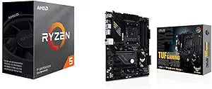 AMD Ryzen 5 3600 & ASUS B550-PRO Gaming Motherboard — main product image