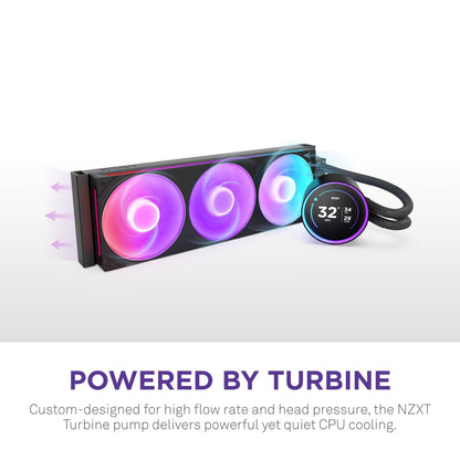 NZXT RL-KR36E-B2 Kraken Elite 360 RGB - 360mm AIO CPU Cooler