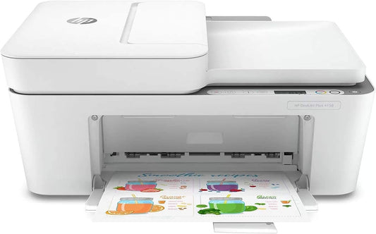 HP 7FS76A DeskJet Plus 4158 Wireless All-in-One Printer