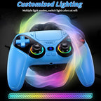 LENISUOLE Wireless Gaming Controller for PS5 and PC