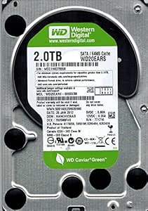 Western Digital WD20EARS-00S0XB0 2TB Hard Drive — main product image