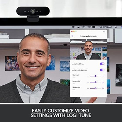 Logitech 960-001419 Brio PRO X 4K Webcam