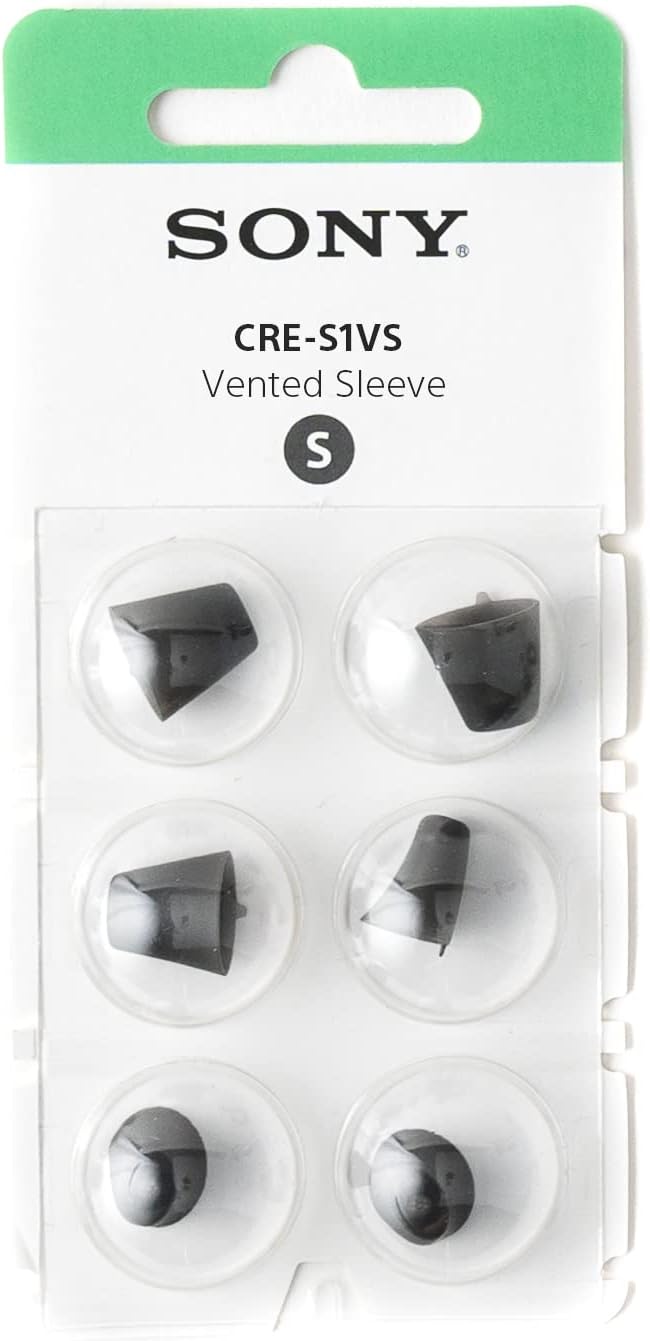 Sony CRE-C10 Vented Sleeves Small Hearing Aid Accessory — main product image