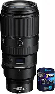 Nikon 20106 NIKKOR Z 100-400mm VR S Lens - Telephoto Zoom Bundle