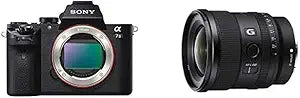 Sony Alpha a7II Mirrorless Camera with 20mm Lens