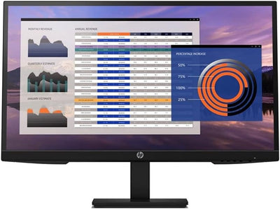 HP P27h G4 27-inch FHD IPS Monitor: Adjustable, Speakers, Renewed