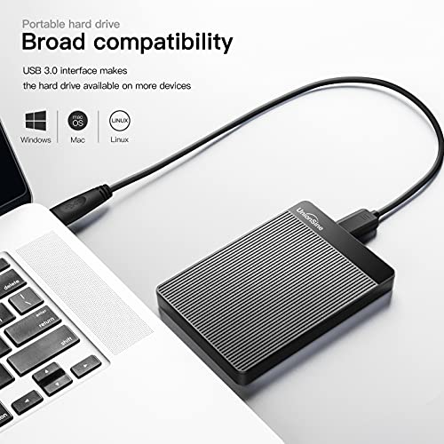 UnionSine 500GB Ultra Slim Portable External Hard Drive — main product image