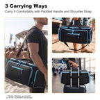 MYDAYS Large DJ Cable Gig Bag with Detachable Dividers