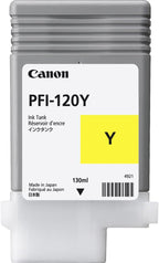 Canon PFI-120 Ink Tank Bundle Matte Black Cyan Magenta Yellow