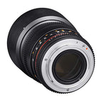 Rokinon DS85M-S 85mm T1.5 Cine Lens Sony A Mount