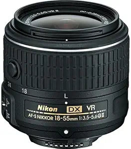 Nikon 18-55mm VR II Lens (Renewed)