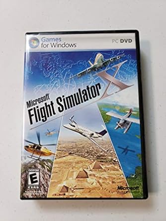 Microsoft Flight Simulator X Deluxe DVD PC Game