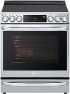 LG LSEL6337F 6.3 cu ft Smart Wi-Fi Electric Slide-in Range