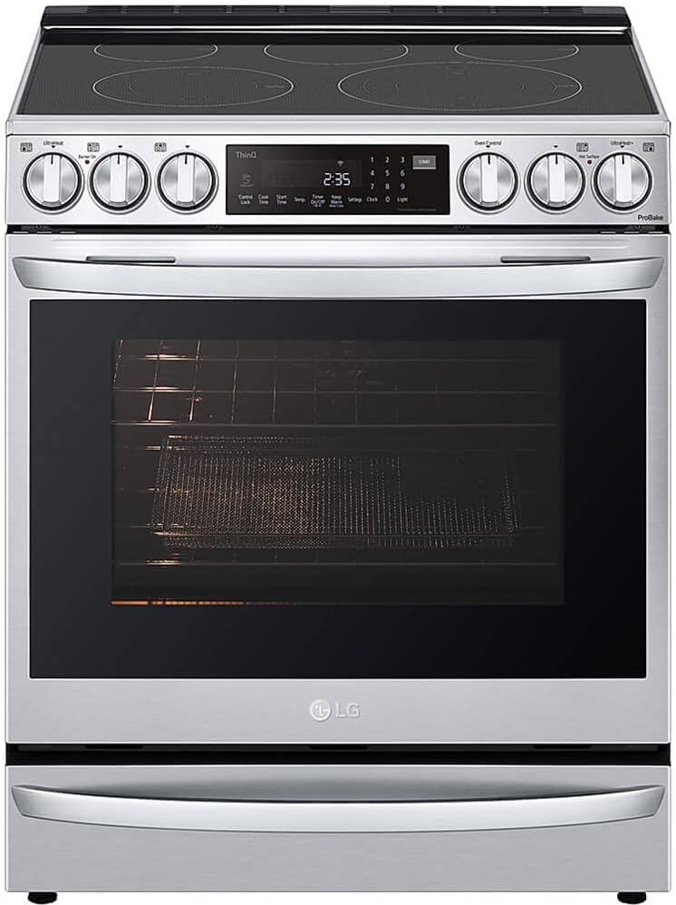 LG LSEL6337F 6.3 cu ft Smart Wi-Fi Electric Slide-in Range — main product image